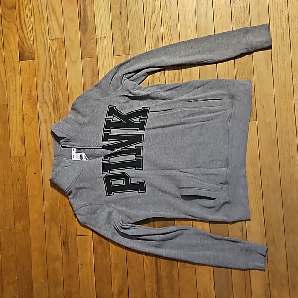 Victorias Secret Pink Quarter Zip